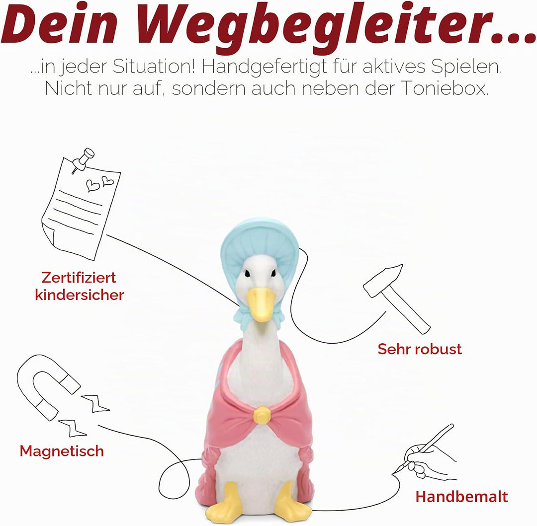 tonies Beatrix Potter Hörfigur - Beatrix Potter Hörbücher für Kinder, Jemima Puddleduck