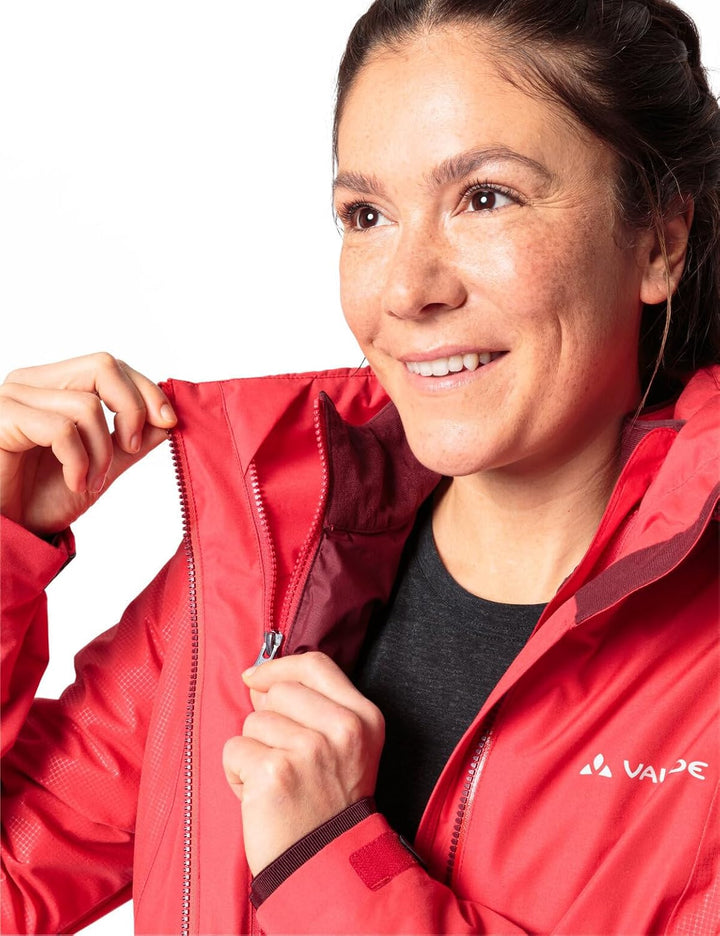 VAUDE Damen Women's Elope 3in1 Jacket Doppeljacke 40 flame, 40 flame