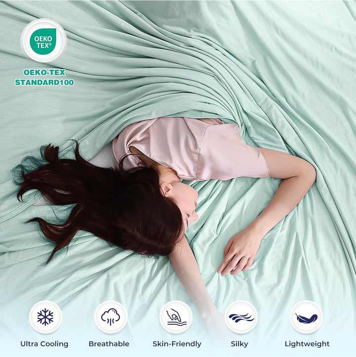 Luxear Selbstkühlende Decke, Arc-Chill Q-Max 0,5 Kühldecke, 2 in 1 Doppelseitige Dünne Sommerdecke B