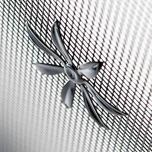 Funkenschutz Eck in Schmiedeeisen 'Winkel' cm.