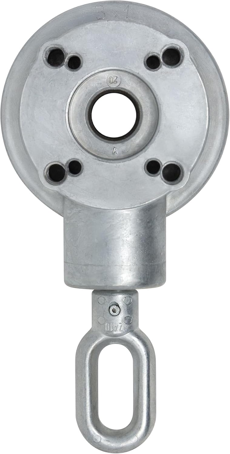DIWARO.® | Kegelradgetriebe für Markisen | 3:1 | mit Endanschlag | für 78mm Nutrohr | Markisengetrie