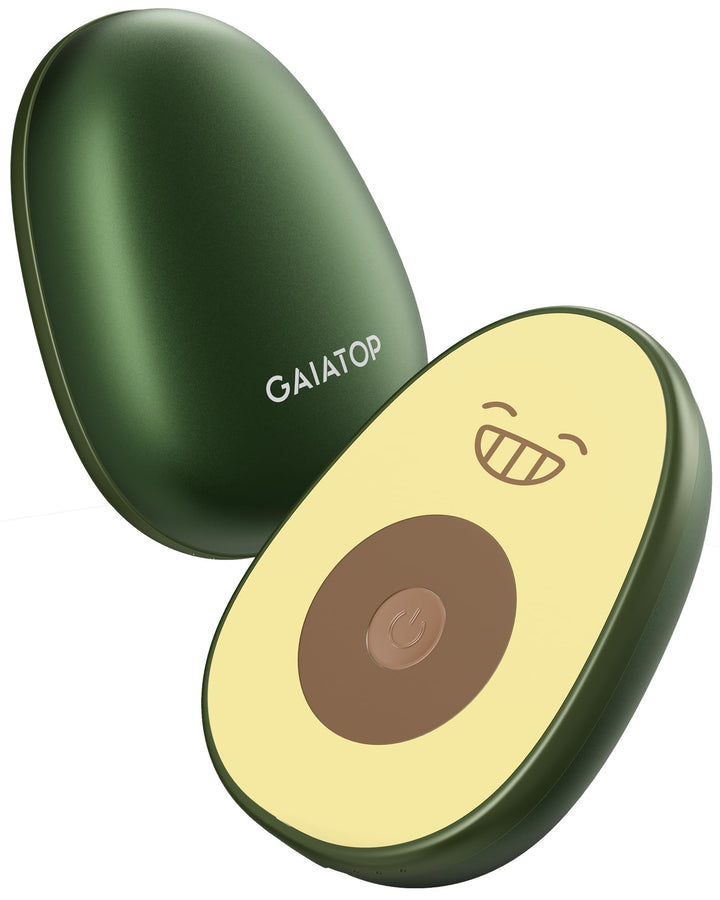Gaiatop Handwärmer, 2er-Pack, 4000 mAh, elektrischer Handwärmer mit USB-Kabeln, wiederverwendbar, tr