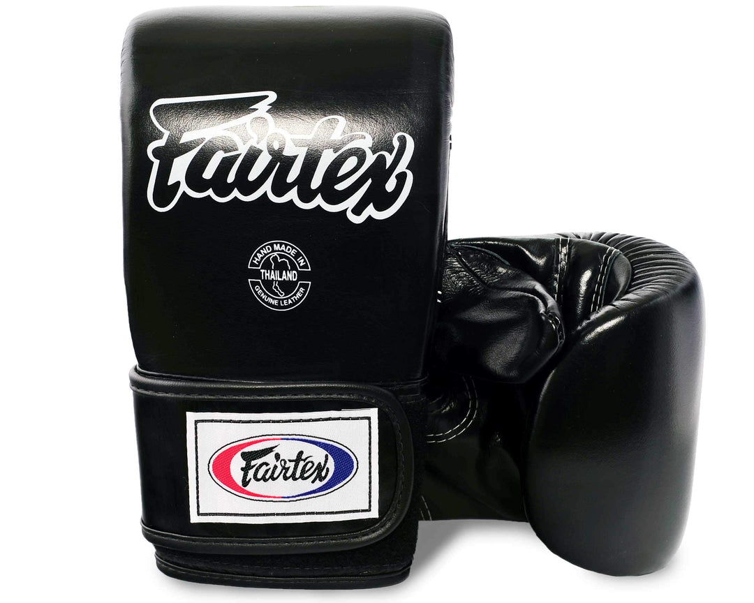Fairtex Leder Sandsackhandschuh Cross Trainer (TGT7) Schwarz XL, Schwarz XL