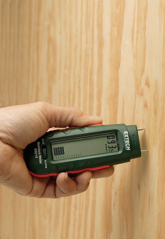 Extech MO210 EXTMO210 Taschen-Feuchtigkeitsmessgerät Holz/Gebäude Mtl.