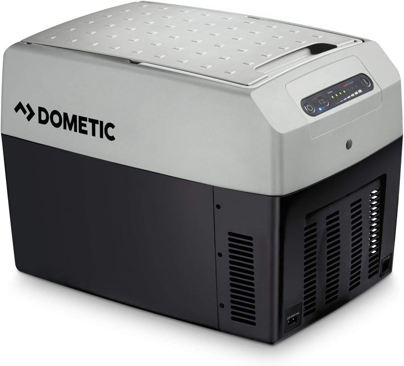 DOMETIC Tropicool TCX 14 - tragbare elektrische Kühlbox für 12/24 und 230 V Anschluss, 14 Liter, für