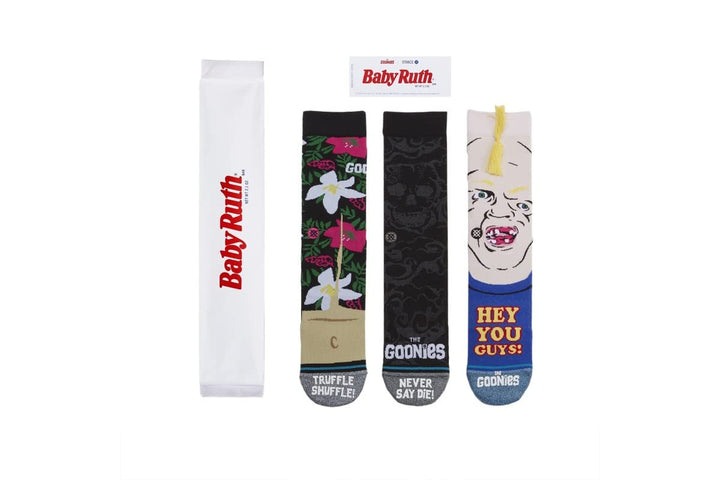 Stance Goonies Select Crew Socken, 3er-Pack L Mehrfarbig/Meereswellen (Ocean Tides), L Mehrfarbig/Me