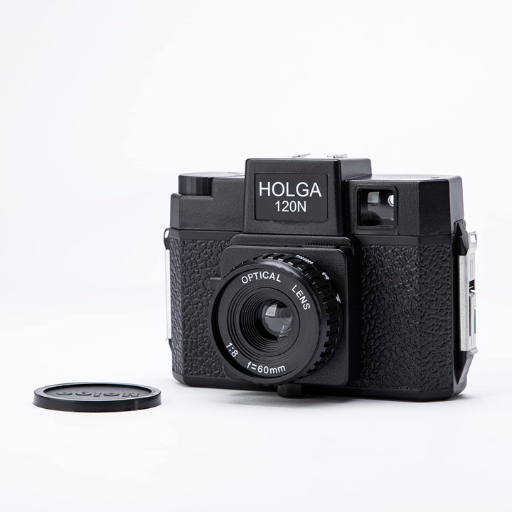 Holga 120N analoge Rollfim Kamera artLINE Optical Glas Lens