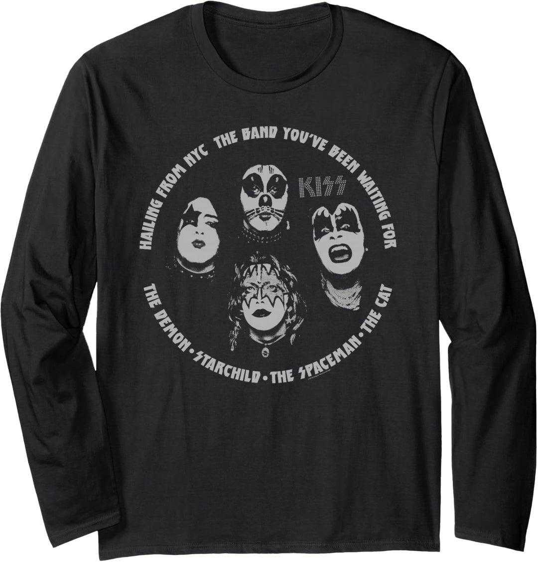 KISS - Die Band, auf die du gewartet hast Langarmshirt