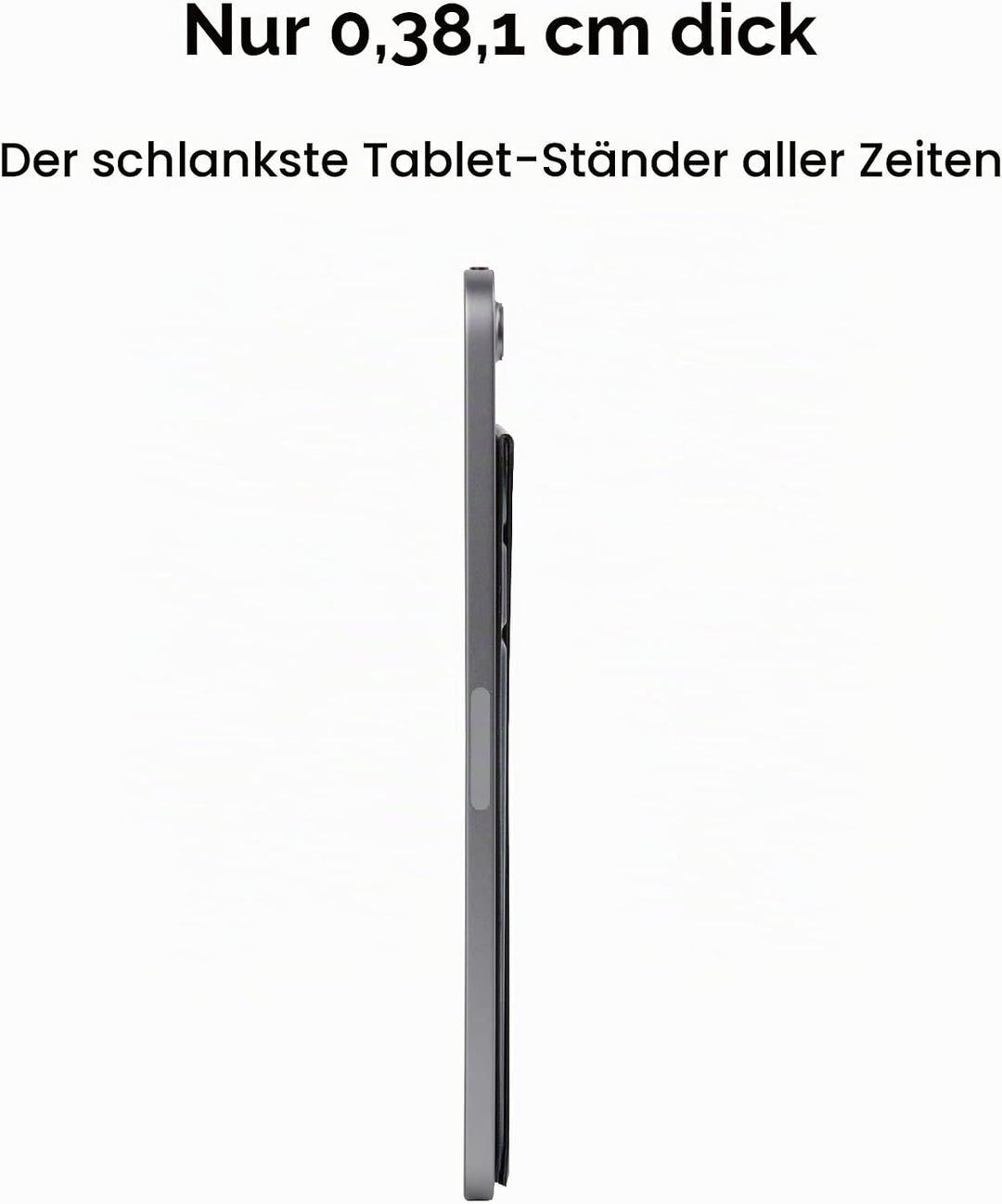 MOFT Snap Tablet Ständer, Einstellbarer Faltbarer Tragbarer iPad-Ständer für den Schreibtisch, kompa
