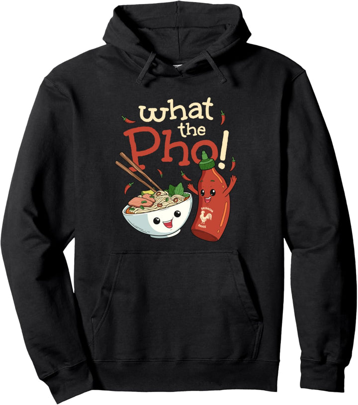 Lustiges Pho Wortspiel Was die Pho Lustiger Pho Witz Pullover Hoodie