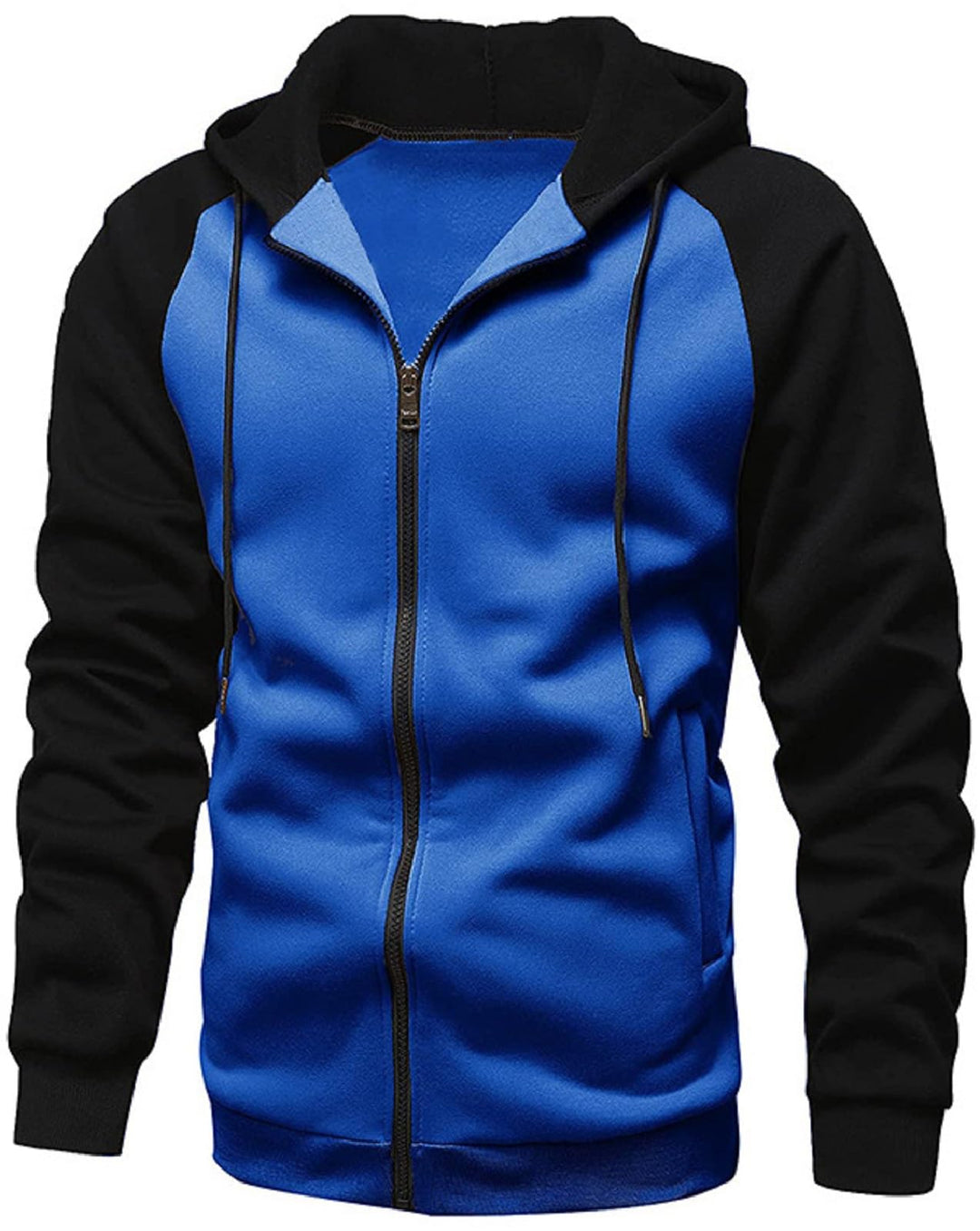 YawYews Sweatjacke Herren Zipper Hoodie Kapuzenjacke Herren Sweatjacke Mit Kapuze Sweatshirt Jacke R