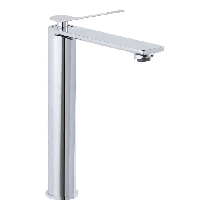 SCHÖNER WOHNEN-Kollektion Waschtischarmatur VIOLA L, Chrom, Wasserhahn geeignet für Aufsatzwaschbeck