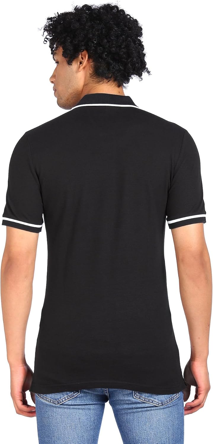 Calvin Klein Herren Poloshirt Kurzarm Kurzarm XS Black (Ck Black), XS Black (Ck Black)