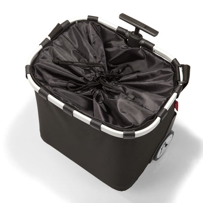 reisenthel carrycruiser OE7003 black – Einkaufstrolley mit 40l Volumen – Mit Clip-Halterung zum Befe