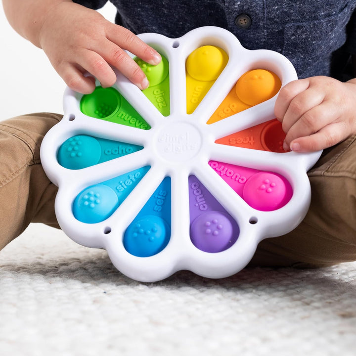 Fat Brain Toys Dimpl Digits, Number Learning Toy for Toddlers, Early Development Toy, Educational To