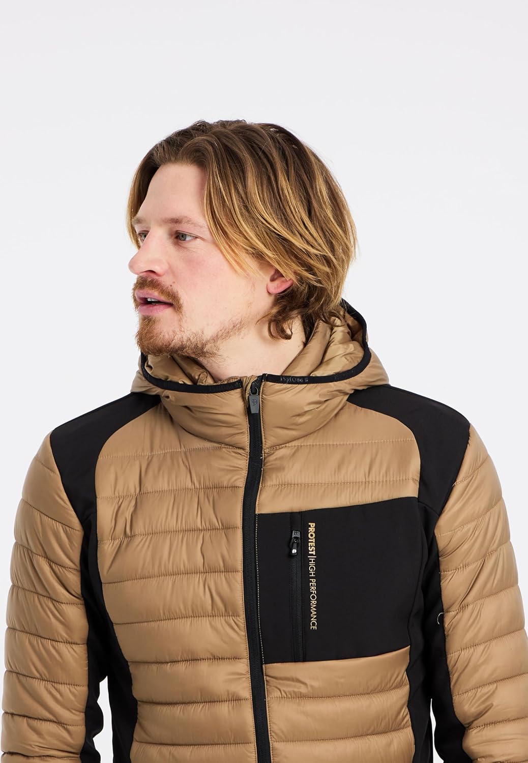 Protest Herren Oberbekleidungsjacke LETTON M Sandy Brown, M Sandy Brown