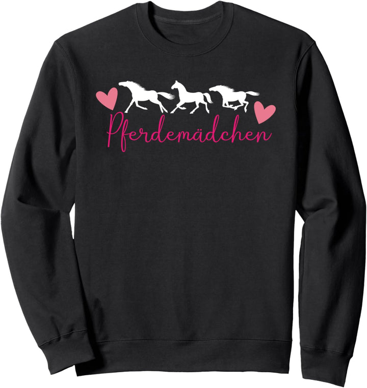 Pferdemädchen Reiterin Geschenk Sweatshirt