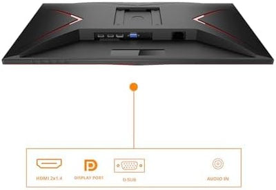 AOC Gaming 24G2SPAE - 24 Zoll FHD Monitor, 165 Hz, 1 ms MPRT, FreeSync, G-Sync Compatible, Lautsprec