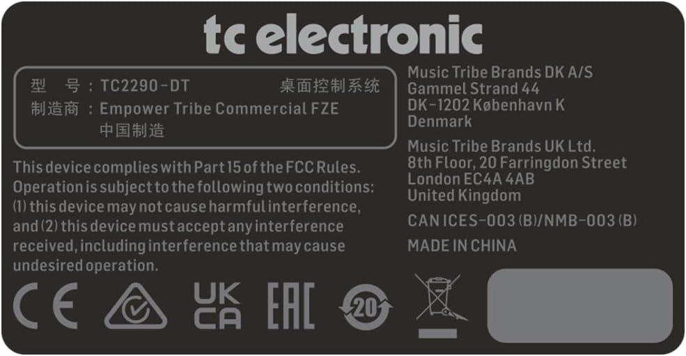 TC Electronic TC2290-DT, TC2290-DT
