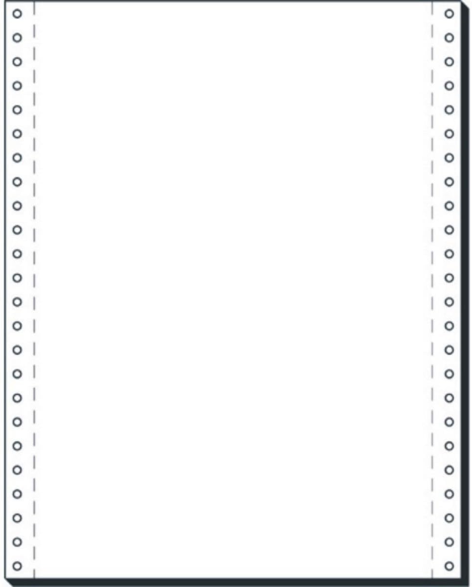 91100 Endlospapier 1fach, 12 Zoll x 240 mm (A4 hoch), 60 g, 2000 Blatt LP 1fach 60 g, 1fach 60 g