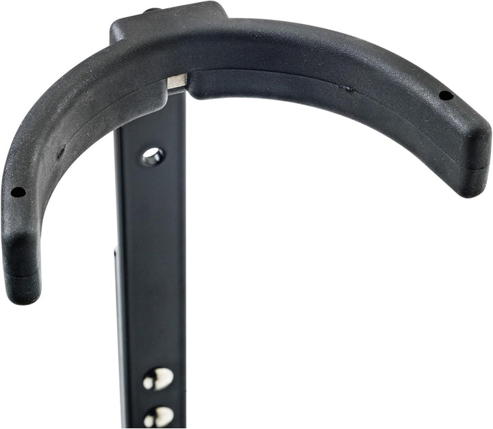 K&M 14945 Kaiserbassständer in Schwarz aus Stahl - variabler Tuba-Ständer - Lagerung auch für Instru