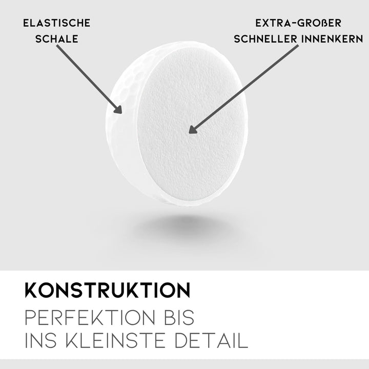 SNYDER - SNY DIST Premium Golfbälle | 20 Stück im Ballnetz | Ideal für: Maximale Ballgeschwindigkeit