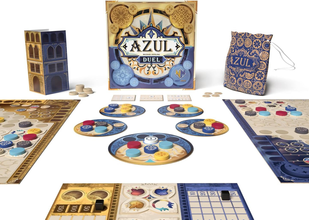 Next Move Games, Azul Duel, Deutsch, Familienspiel, Brettspiel, 2 Spieler, ab 10 Plus Jahren, 45 Min