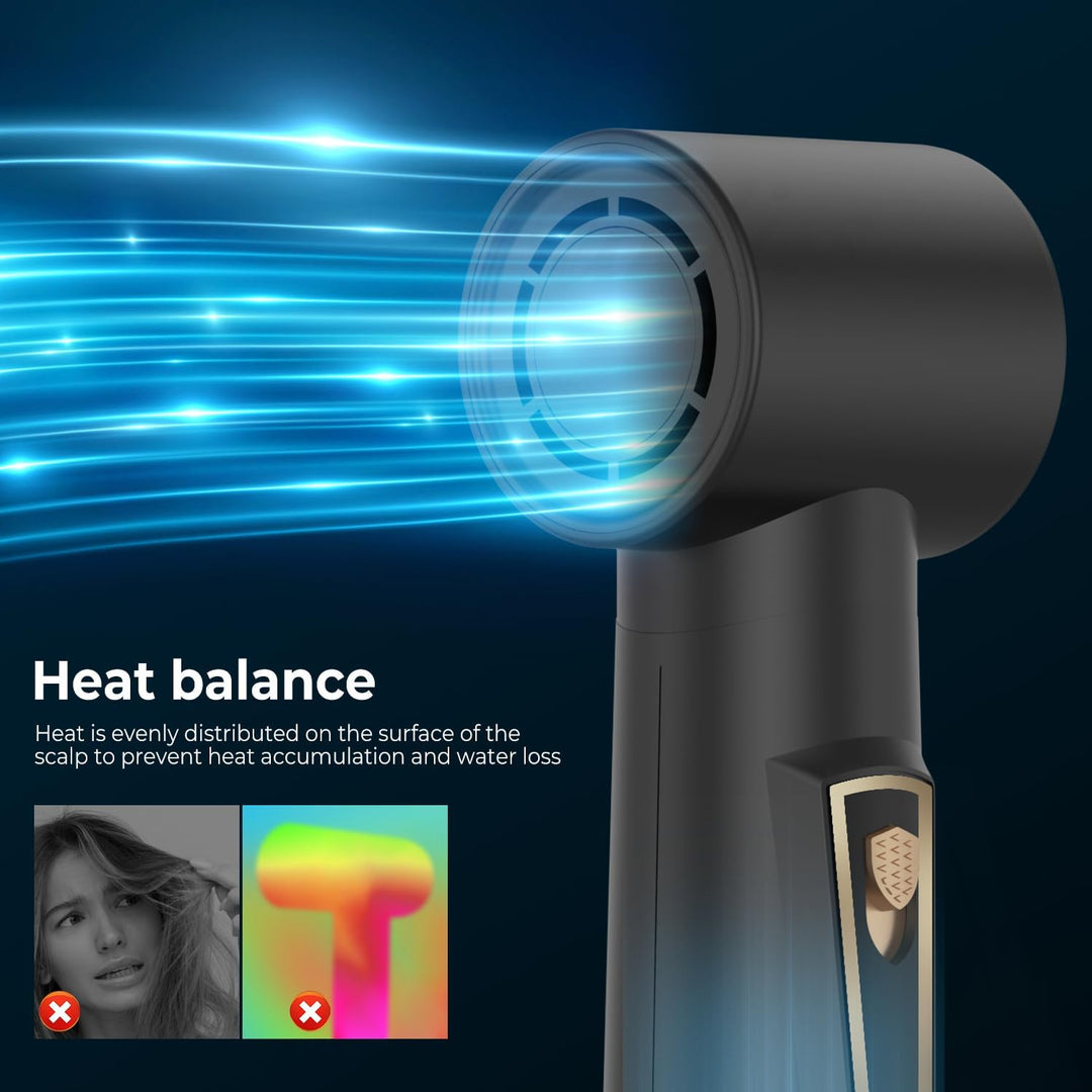 5 in 1 Hairstyler Warmluftbürste Set 1000W Rundbürstenföhn Multifunktionaler Haarstyler Air Styler m