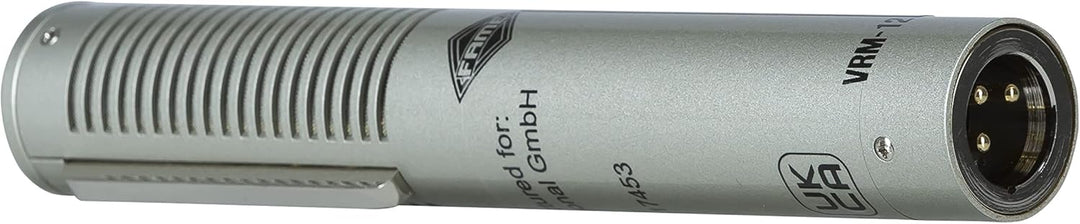 Fame Audio Pro Series VRM-12, Bändchenmikrofon in Silber, Richtcharakteristik Acht, XLR 3 Pol Anschl