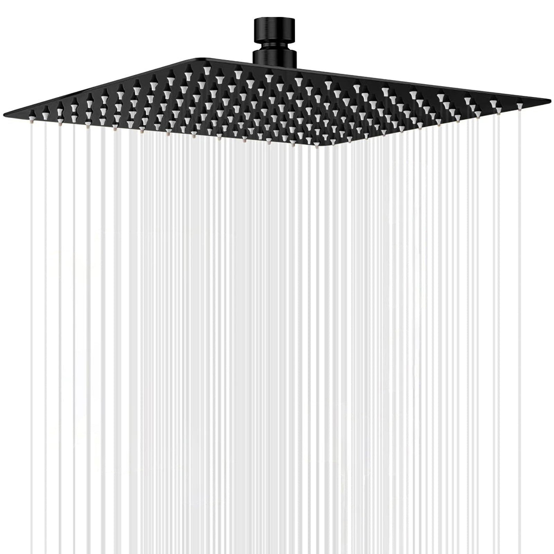 Ohotecy 12 Zoll(30cm) Regendusche Duschkopf Edelstahl AISI304 Regenbrause Anti-Kalk-Düsen Duschkopf