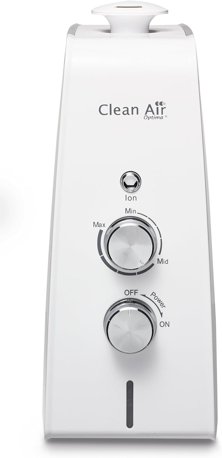 Clean Air Optima CA-602 - Luftbefeuchter mit Ionisator und Aromazerstäube - Stufenlos regulierbare G