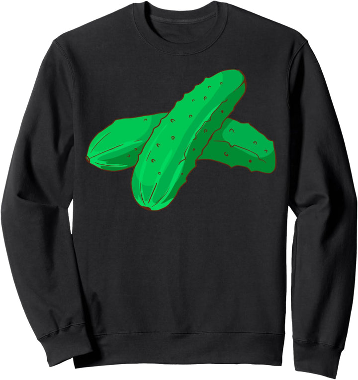Gurken Freilandgurken Gemüse Vegetarisch Vegan Vegetarier Sweatshirt