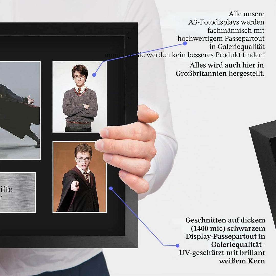 HWC Trading FR A3 Daniel Radcliffe Harry Potter Geschenke Gedruckt, Signiert Autogramm Bild Display