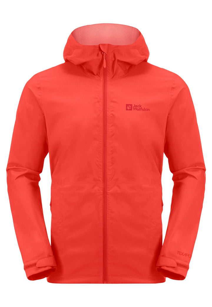 Jack Wolfskin Herren Elsberg 2.5l Jacke S Strong Red, S Strong Red