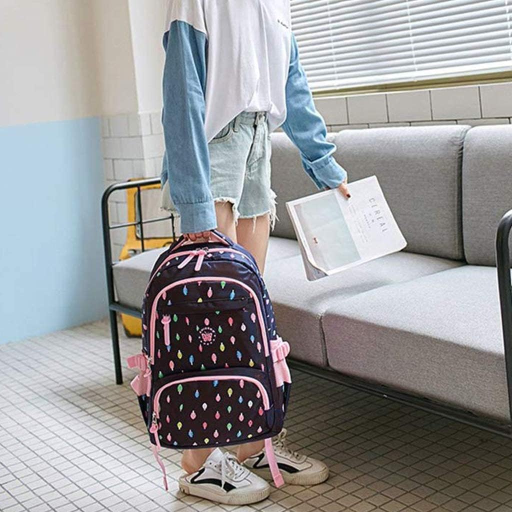 IvyH Rucksack Mädchen Schulrucksack Grosse schulranzen für Mädchen Wasserdicht Kinderrucksack für mä