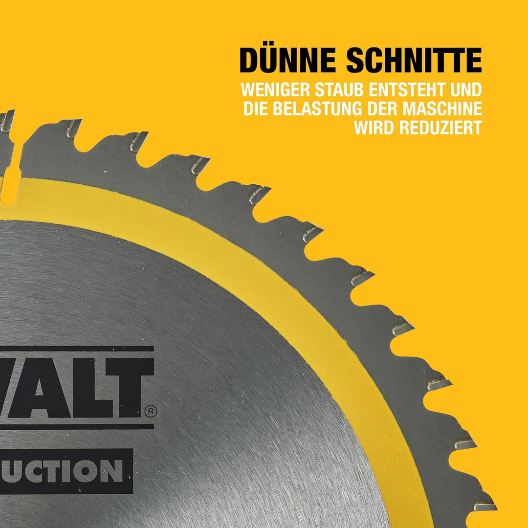 DEWALT Construction Kreissägeblatt DT1957 (für Stationärsägen, Sägeblatt-ø 250/30 mm, Schnittbreite:
