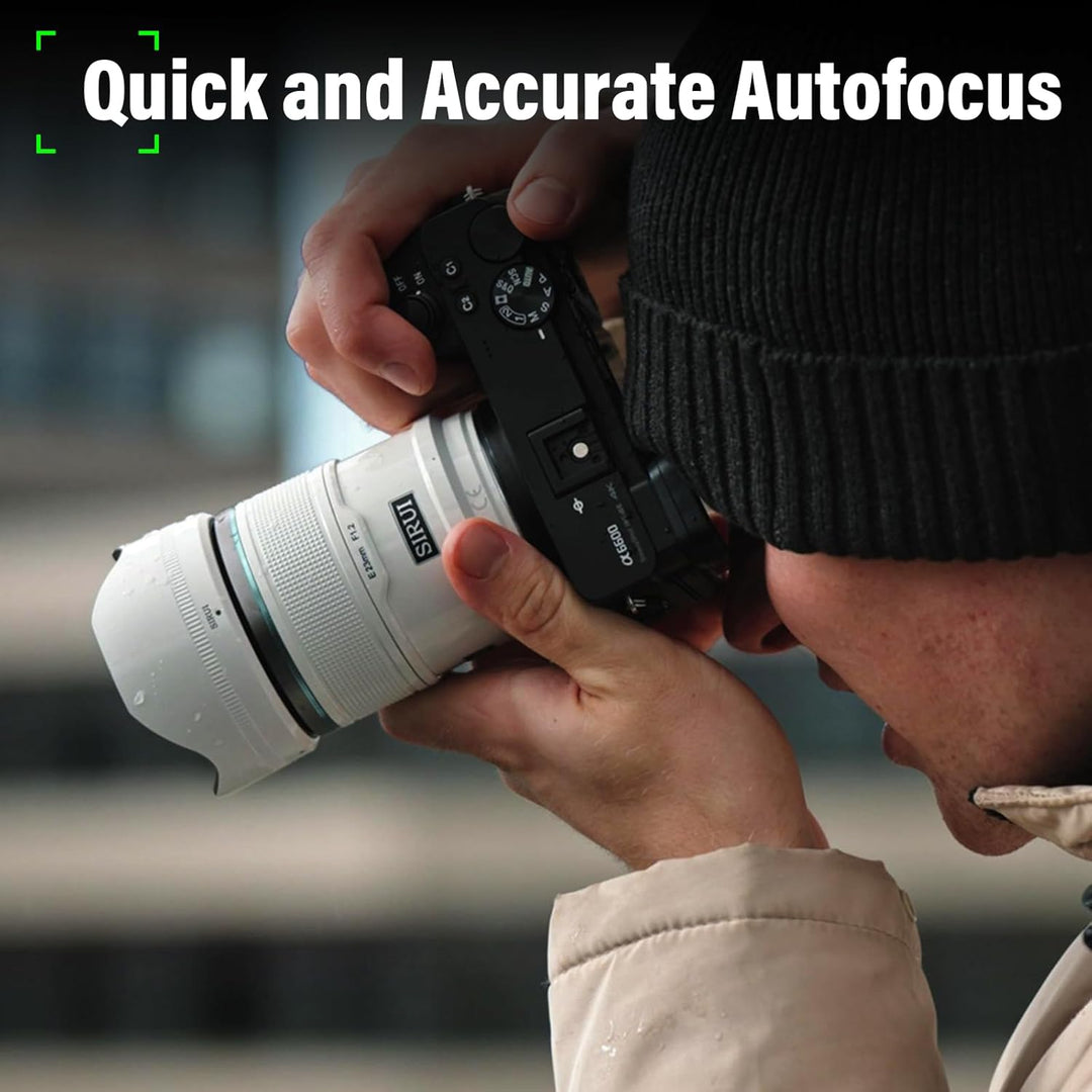 SIRUI Sniper 56mm Autofokus Objektiv, F1.2 Weitwinkel APS-C Kameraobjektiv,X Mount Objektiv für X-H2