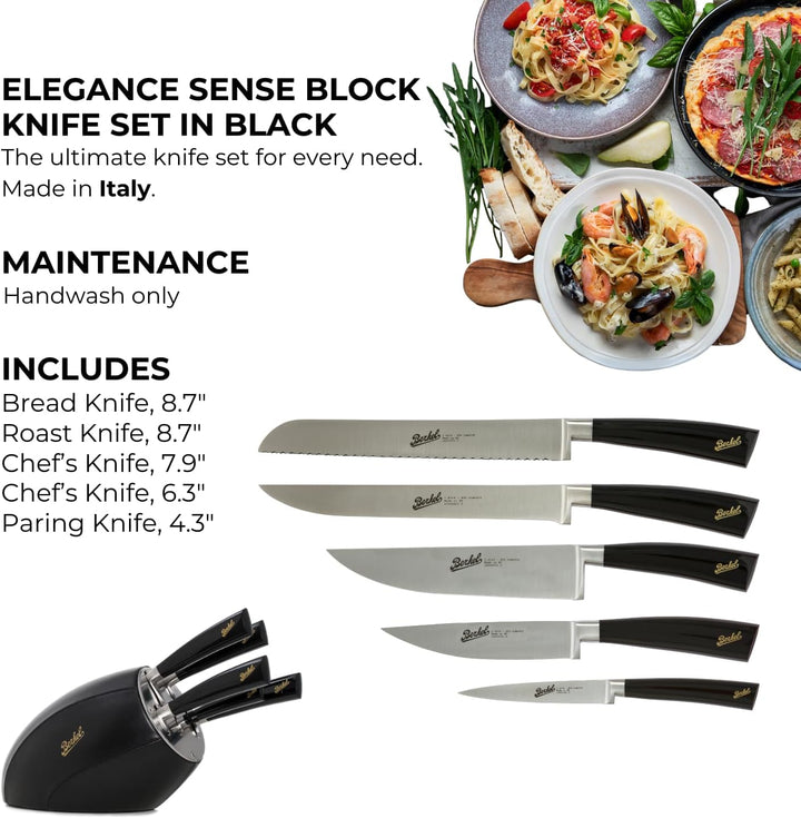Berkel Elegance Messerblöcke Nowe Schwarz