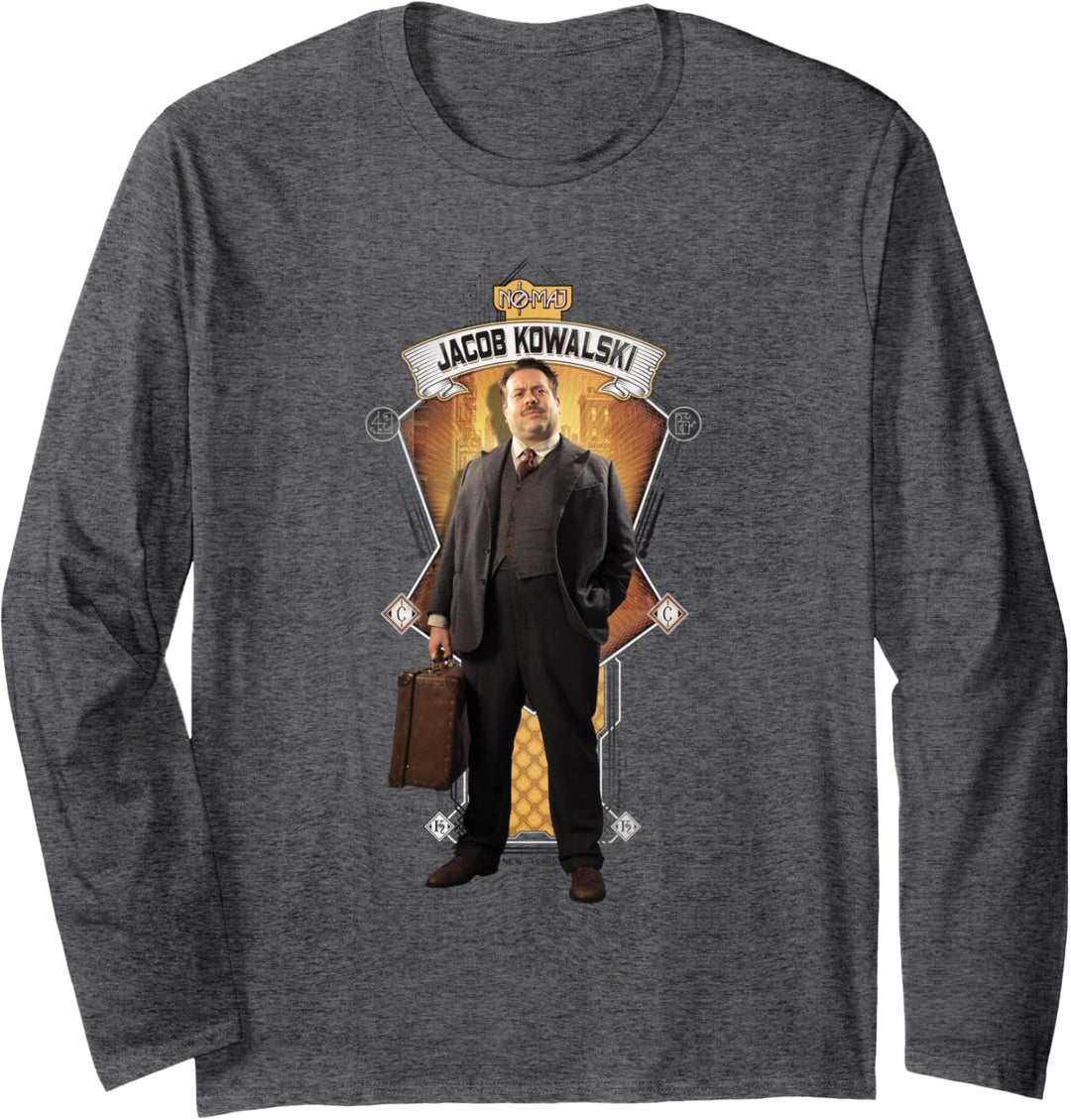 Fantastic Beasts and Where to Find Them Jacob Kowalski Langarmshirt
