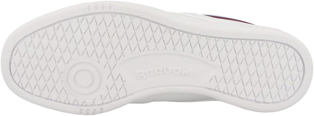 Reebok Herren Club C 85 Vegan Sneaker 36 EU Ftwr White Classic Cobalt Classic Burgundy, 36 EU Ftwr W