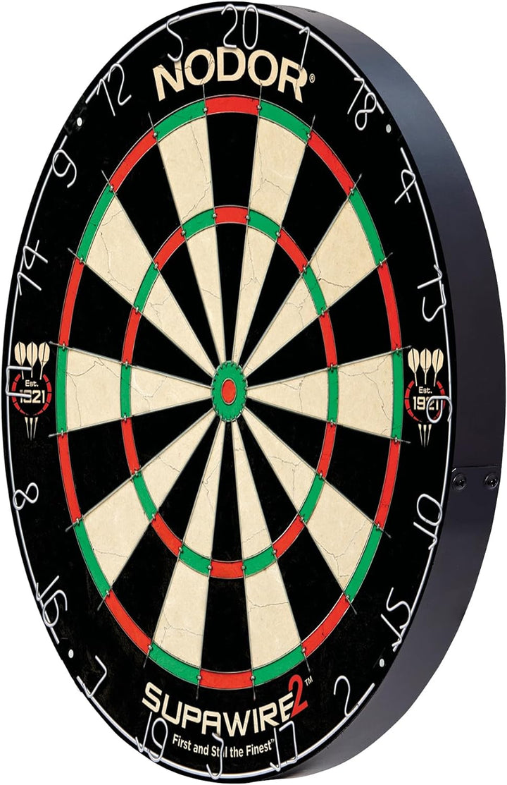 Nodor DBSW Football Supawire Dartscheibe mit Borsten, einfarbig, Einheitsgrösse