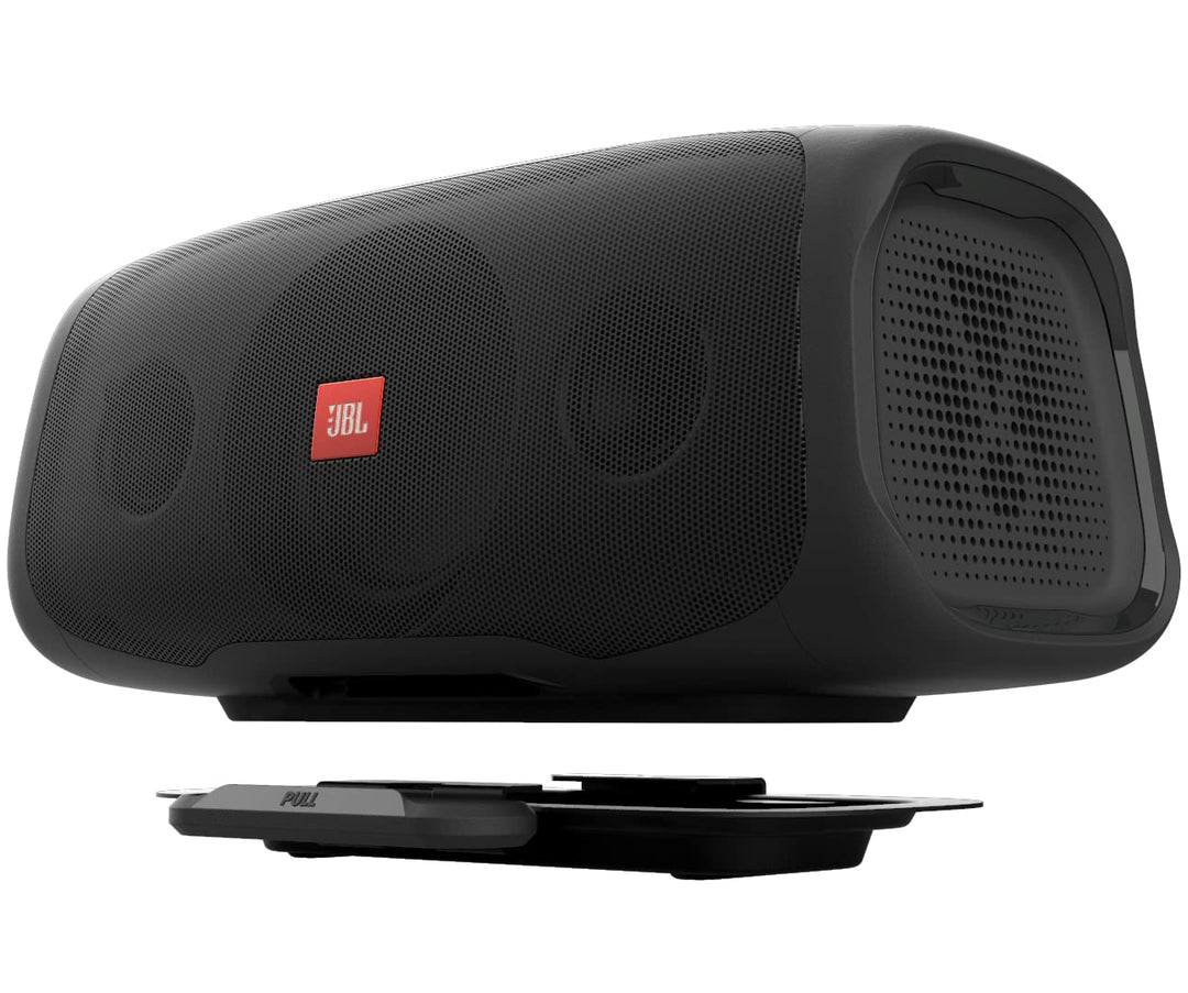 JBL BASSPRO Go Plus mit Heimladegerät - 2 in 1: Aktiv Subwoofer Auto und 200 Watt Bluetooth Lautspre