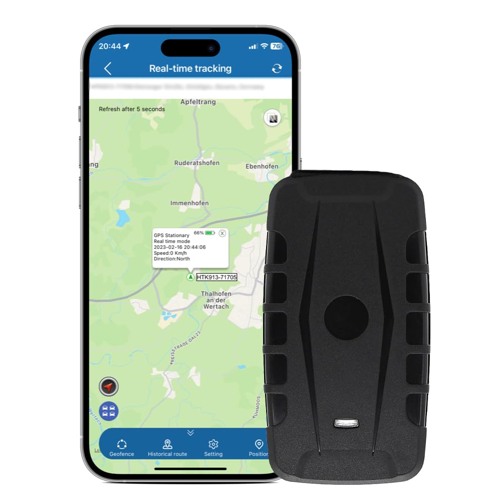 TKMARS TK918 GPS-Tracker 4G für Auto, 20000mAh-Akku, magnetisch, funktioniert über SMS/APP/Webplattf