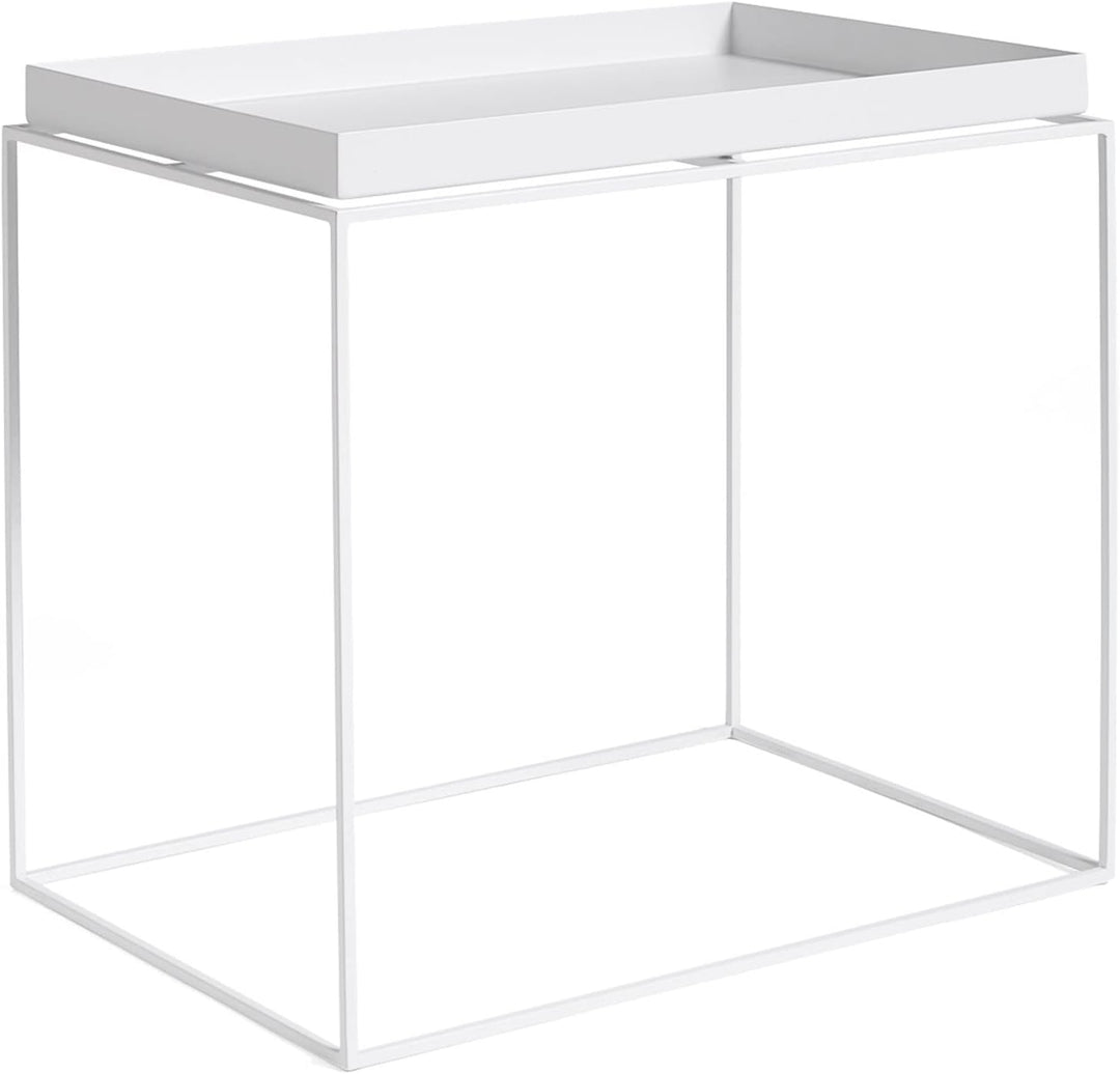 HAY Beistelltisch, Stahl, weiss, 54 cm, Weiss