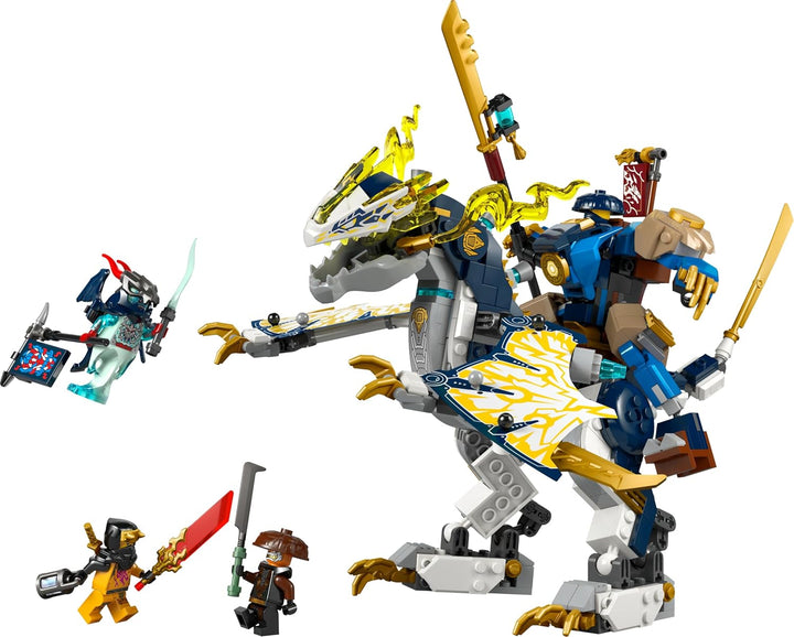 LEGO NINJAGO Rogues Mech-Drachenreiter - Ninja-Spielzeug mit Drachen, 4 Minifiguren und Ausrüstung -