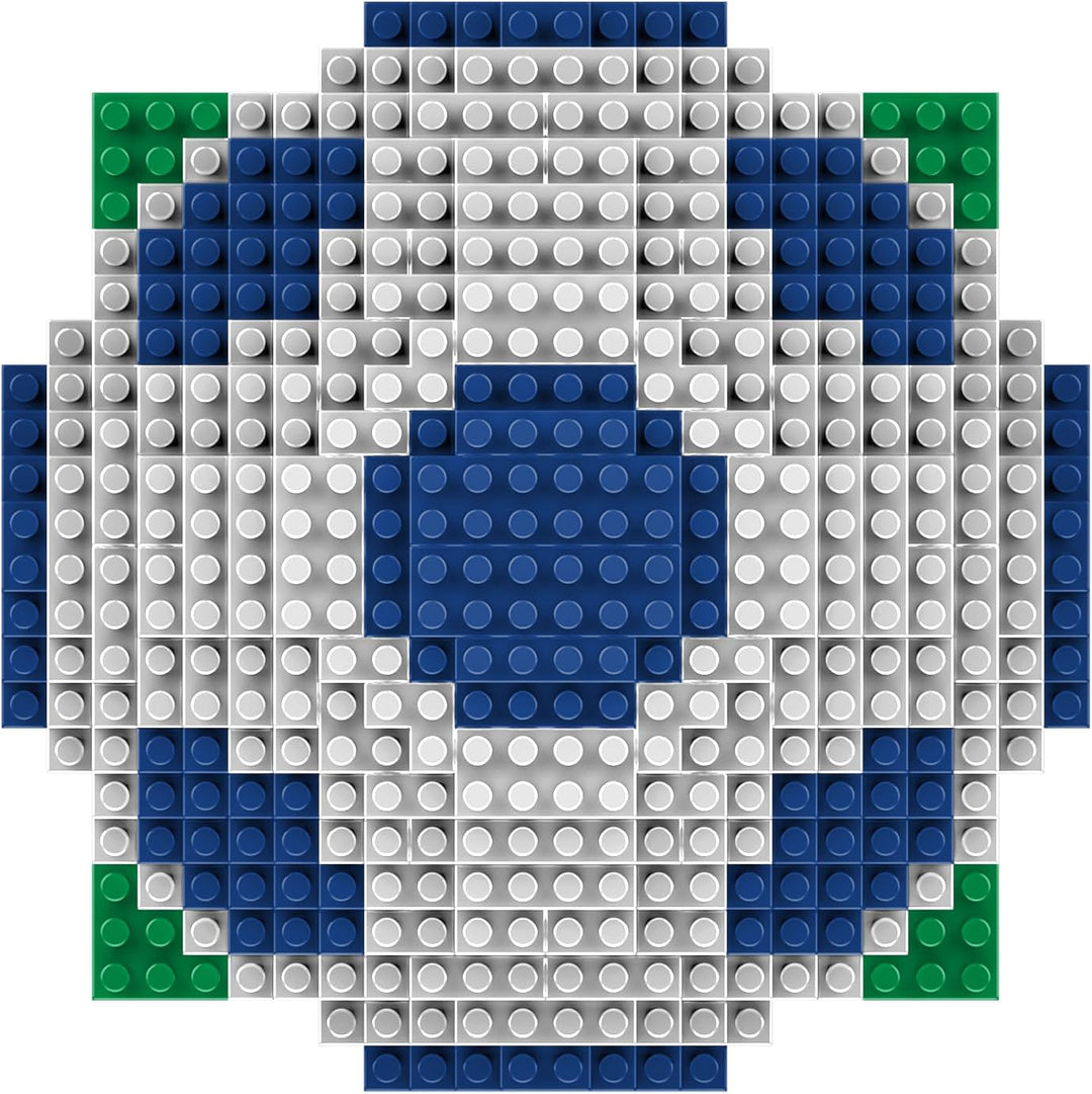 FOCO Offizielles Lizenzprodukt Chelsea FC BRXLZ-Steine 3D-Fussball Bau-Set