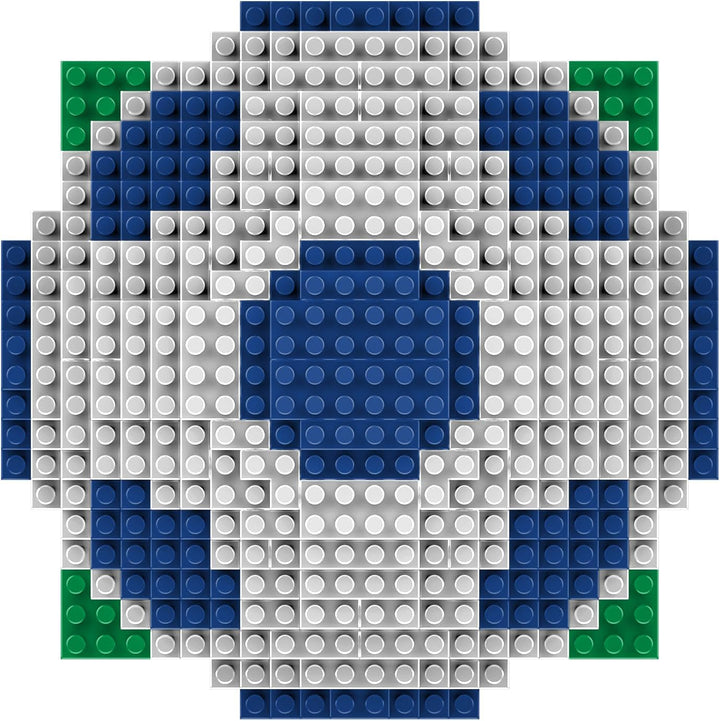 FOCO Offizielles Lizenzprodukt Chelsea FC BRXLZ-Steine 3D-Fussball Bau-Set