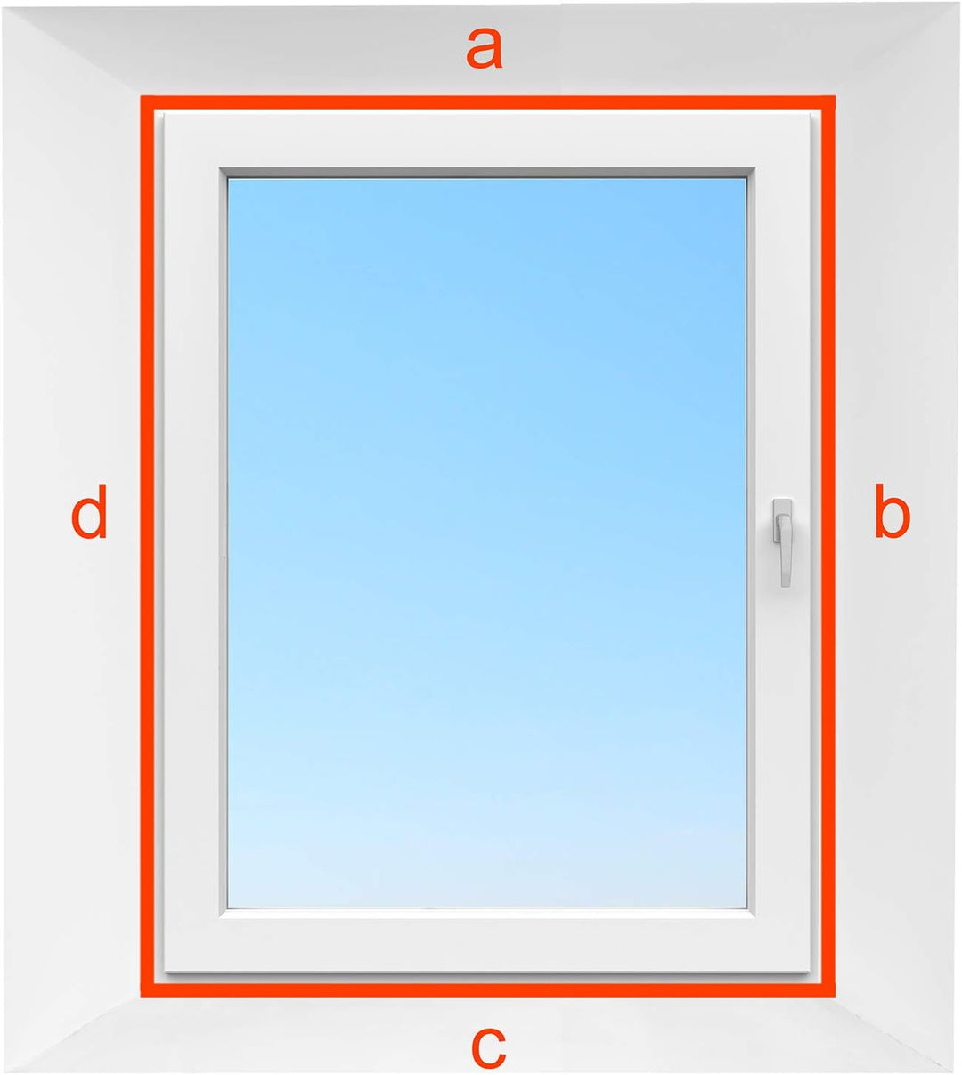 HOOMEE Tür- und Fensterabdichtung für mobile Klimageräte, Klimaanlagen, Wäschetrockner, Ablufttrockn