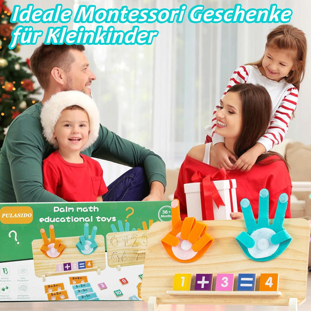DQMOON Spielzeug ab 4 Jahre, Montessori Spielzeug ab 4 5 6 Jahre Zahlen Lernspiele Pädagogisch Wertv