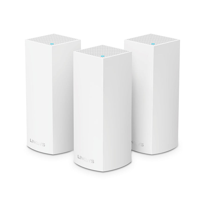 Linksys WHW0303-EU AC6600 WLAN Access Point 2.4GHz, 5GHz, Weiss, 3 Pack / 4+ Bedrooms AC2200 | Tri-B